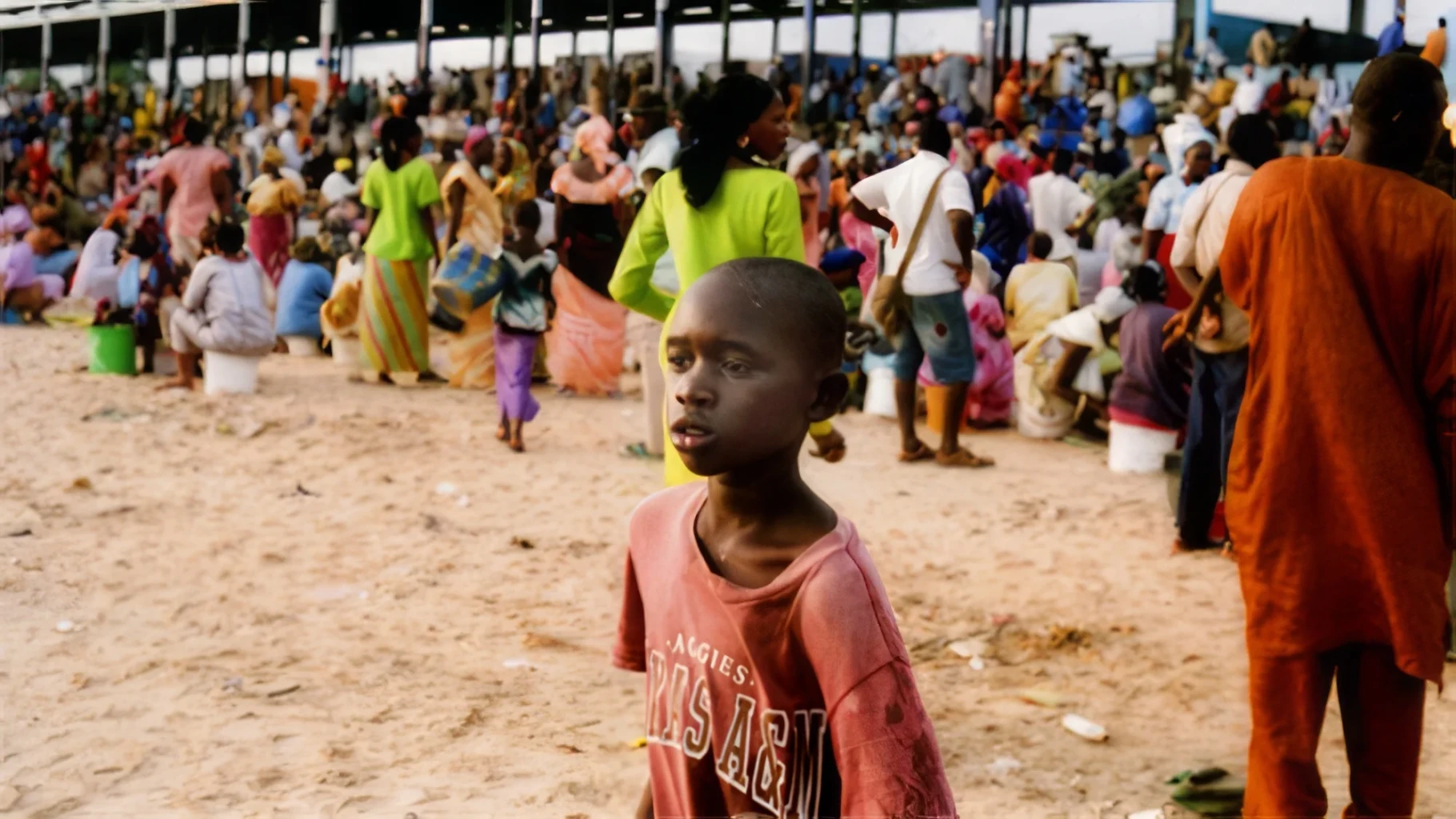 Junge im Senegal